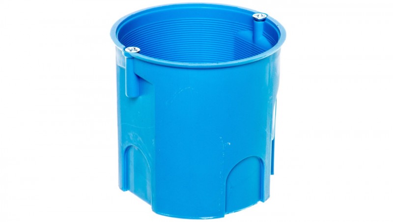 Puszka podtynkowa 60mm głęboka z wkrętami niebieska Z60Dw 34035203 /50szt./ Puszka podtynkowa 60mm głęboka z wkrętami niebieska Z60Dw 34035203 /50szt./