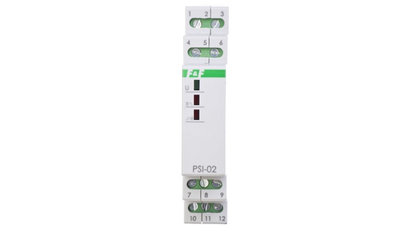 Przetwornik sygnału CIĄGŁY-IMPULS 230V AC 2Z 8A PSI-02-230V Przetwornik sygnału CIĄGŁY-IMPULS 230V AC 2Z 8A PSI-02-230V