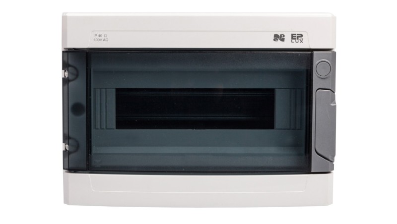 Rozdzielnica modułowa 1x12 natynkowa IP40 EP-LUX PLUS RN 1/12 1904-01 Rozdzielnica modułowa 1x12 natynkowa IP40 EP-LUX PLUS RN 1/12 1904-01
