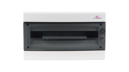 Rozdzielnica modułowa 1x18 podtynkowa /transparentna/ IP40 ECM18PT-S DIDO 001101074