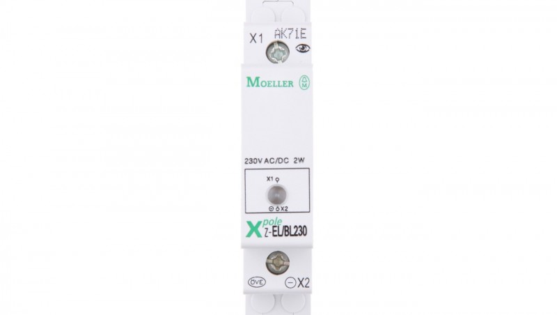 Lampka modułowa niebieska 110-240V AC/DC Z-EL/BL230 103131 Lampka modułowa niebieska 110-240V AC/DC Z-EL/BL230 103131