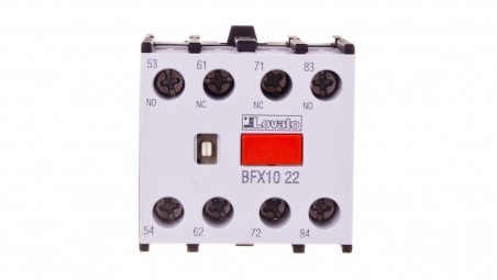 Styk pomocniczy 2Z 2R montaż czołowy BFX1022