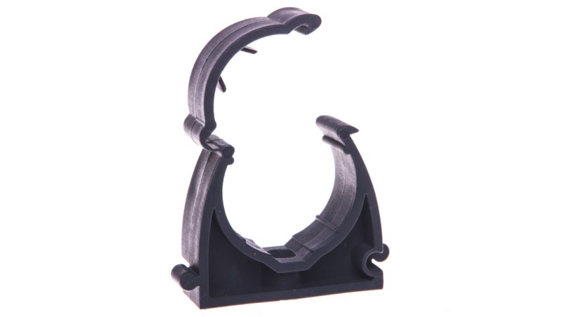Uchwyt zamknięty do rur 28mm szary UZ 28 SZ 10193 /100szt./ Uchwyt zamknięty do rur 28mm szary UZ 28 SZ 10193 /100szt./