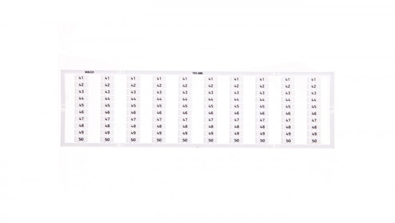 Oznaczniki WMB 10x 41-50 793-606 /5szt./