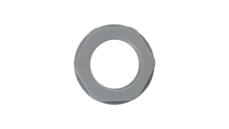 Nakrętka poliamidowa M16 SKINTOP GMP-GL-M 16x1,5 ciemnoszara 53119010 /100szt./ Nakrętka poliamidowa M16 SKINTOP GMP-GL-M 16x1,5 ciemnoszara 53119010 /100szt./