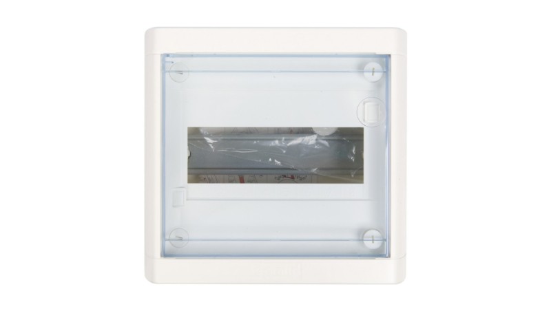 Rozdzielnica modułowa 1x8 natynkowa IP40 Nedbox (drzwi transparentne) 601245 Rozdzielnica modułowa 1x8 natynkowa IP40 Nedbox (drzwi transparentne) 601245