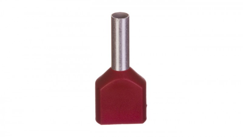 Końcówka tulejkowa izolowana HI 2X1,5/8 E08KH-02020101301 /500szt./