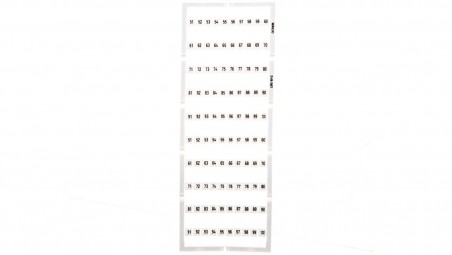 Oznaczniki Mini-WSB 2x 51-100 biały 248-507 /5szt.