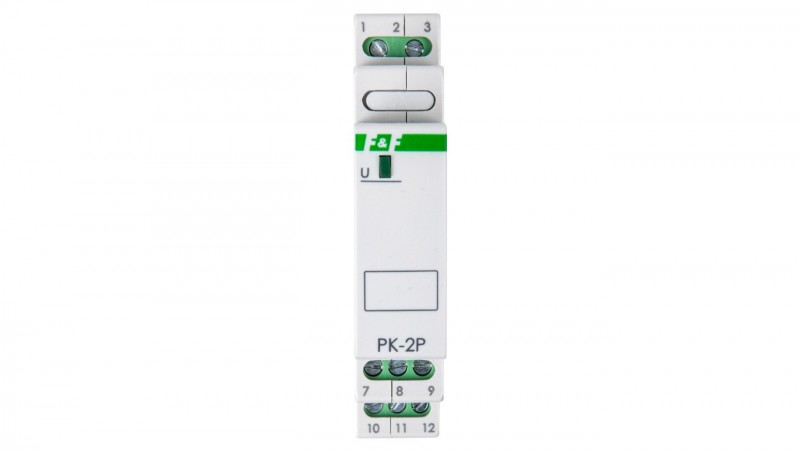 Przekaźnik elektromagnetyczny 2P 8A 12V AC/DC PK-2P-12V