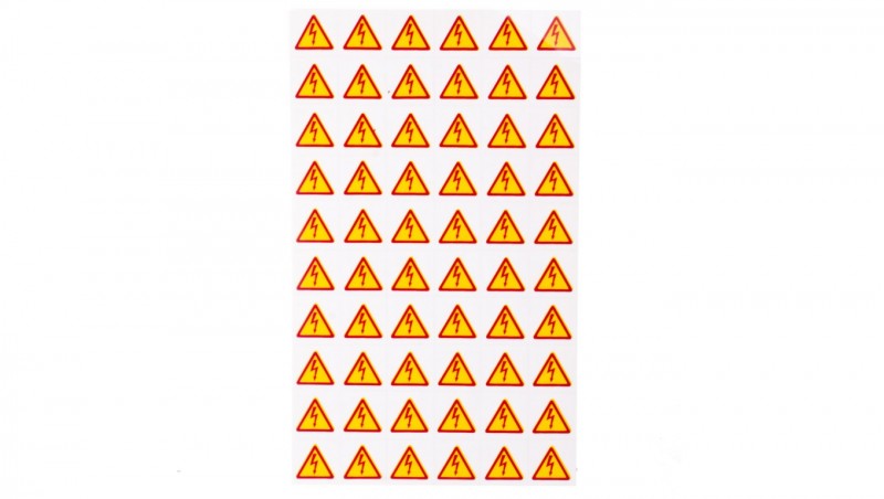 Znaki samoprzylepne ZS 12/BL E04ZP-02030200400 Znaki samoprzylepne ZS 12/BL E04ZP-02030200400