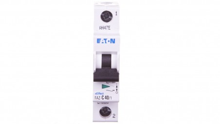 Wyłącznik nadprądowy 1P C 40A 15kA AC FAZ C40/1 278565