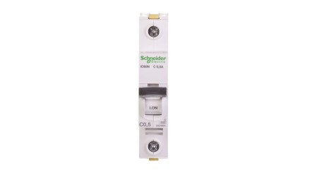 Wyłącznik nadprądowy 1P C 0,5A 6kA AC iC60N-C0,5 A9F04170