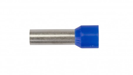 Końcówka tulejkowa izolowana TI 16mm2/18mm niebieska cynowana TI16L18 /100szt