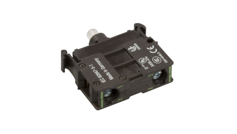 Oprawka z LED zielona 230V AC M22-LED230-G 216565 Oprawka z LED zielona 230V AC M22-LED230-G 216565