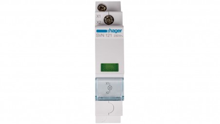 Lampka modułowa zielona 230V AC SVN121