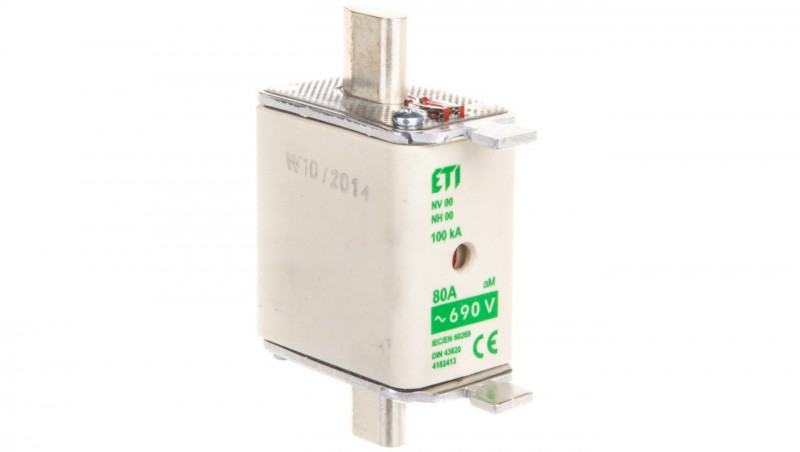 Wkładka bezpiecznikowa KOMBI NH00 80A aM 690V WT-00 004182413