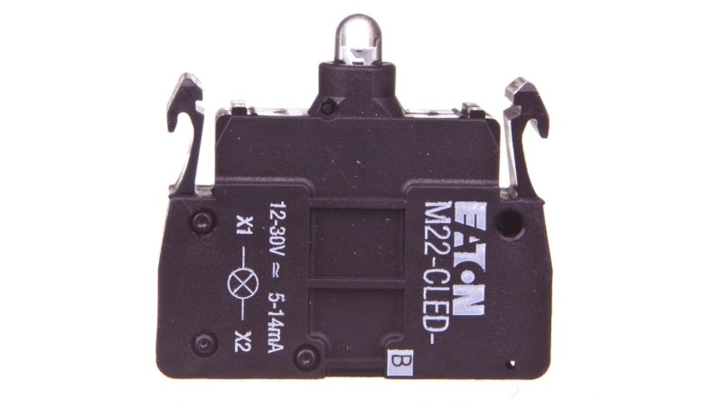 Oprawka z LED niebieska 12-30V AC/DC M22-CLED-B 218061 Oprawka z LED niebieska 12-30V AC/DC M22-CLED-B 218061
