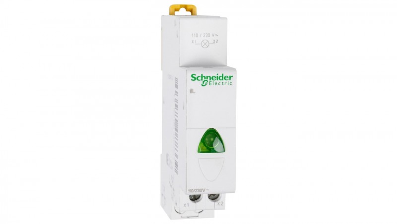 Lampka modułowa zielona 110-230V AC iIL A9E18321 Lampka modułowa zielona 110-230V AC iIL A9E18321