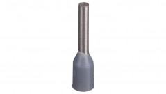 Końcówka tulejkowa izolowana TI 0,75mm2/8mm szara cynowana TI0,75L8x500 /500szt.