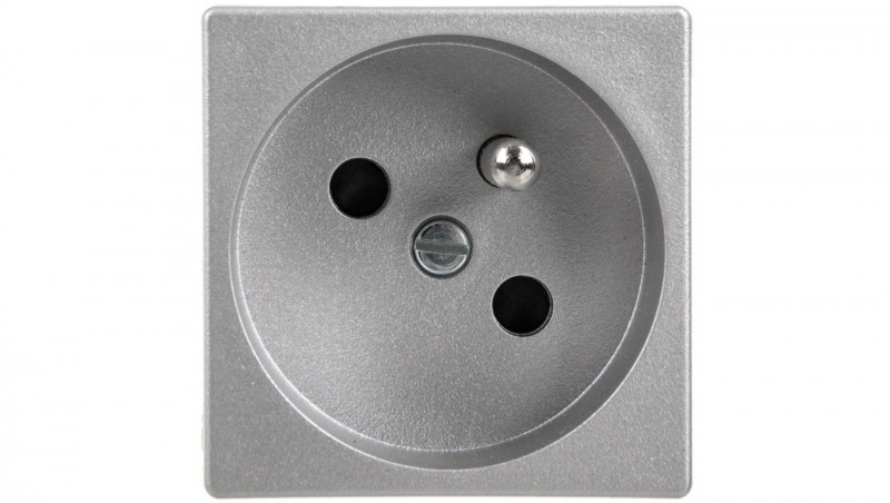 Simon Connect Gniazdo K45 pojeyńcze z/u 16A IP20, szybkozłącza, anodyzowane aluminium K22/8 Simon Connect Gniazdo K45 pojeyńcze z/u 16A IP20, szybkozłącza, anodyzowane aluminium K22/8