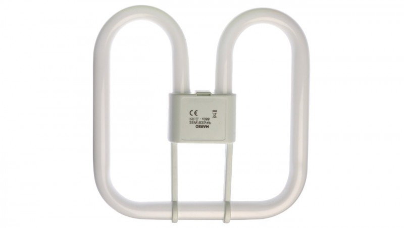 Świetlówka kompaktowa GR10q (4-pin) 28W 3500K CFL SQUARE 4-PIN 2D 4050300816982