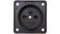Integro Flow Gniazdo pojedyncze z/u 16A 250V antracyt 961852505
