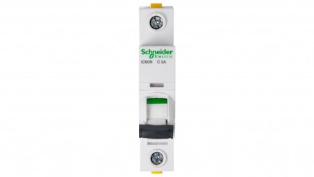 Wyłącznik nadprądowy 1P C 3A 6kA AC iC60N-C3 A9F04103