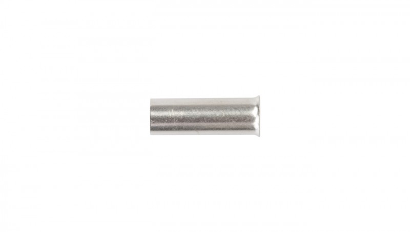 Końcówka tulejkowa T 10mm2/15mm cynowana T10L15 /100szt./ Końcówka tulejkowa T 10mm2/15mm cynowana T10L15 /100szt./