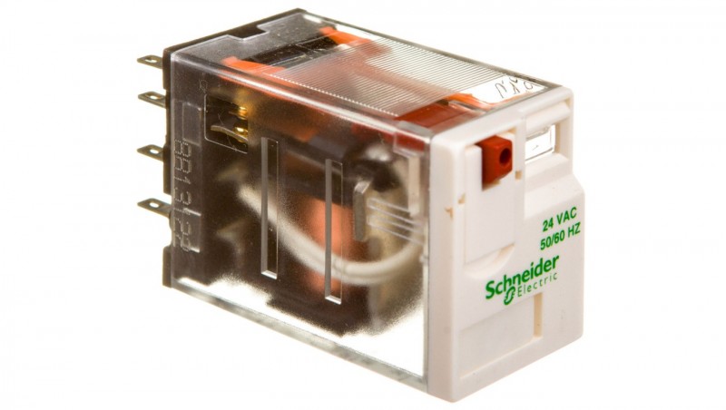 Przekaźnik miniaturowy 4P 6A 24V AC AgNi RXM4AB1B7 Przekaźnik miniaturowy 4P 6A 24V AC AgNi RXM4AB1B7