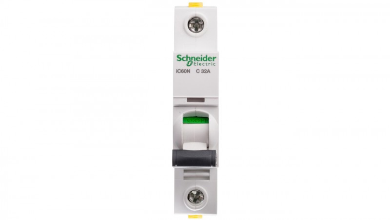 Wyłącznik nadprądowy 1P C 32A 6kA AC iC60N-C32 A9F04132 Wyłącznik nadprądowy 1P C 32A 6kA AC iC60N-C32 A9F04132