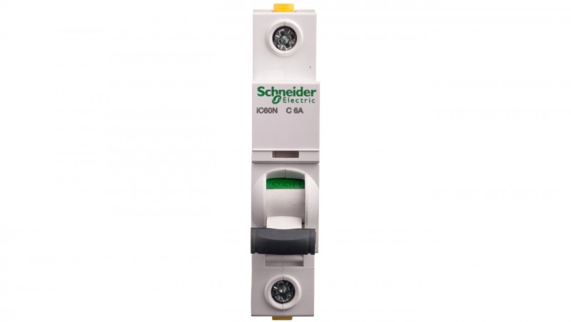 Wyłącznik nadprądowy 1P C 6A 6kA AC iC60N-C6 A9F04106