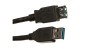 Kabel połączeniowy USB 3.0 Typ USB A/USB A, M/Ż czarny 3m AK-300203-030-S Kabel połączeniowy USB 3.0 Typ USB A/USB A, M/Ż czarny 3m AK-300203-030-S