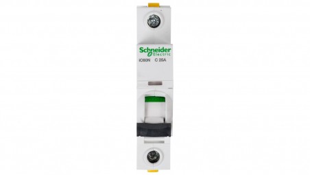 Wyłącznik nadprądowy 1P C 25A 6kA AC iC60N-C25 A9F04125