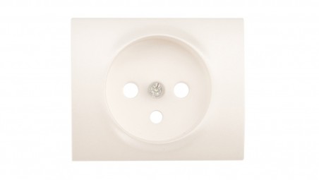 SISTENA LIFE Plakietka gniazda pojedynczego pearl 771527
