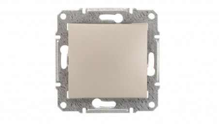 Sedna Łącznik jednobiegunowy 10AX satyna SDN0100168