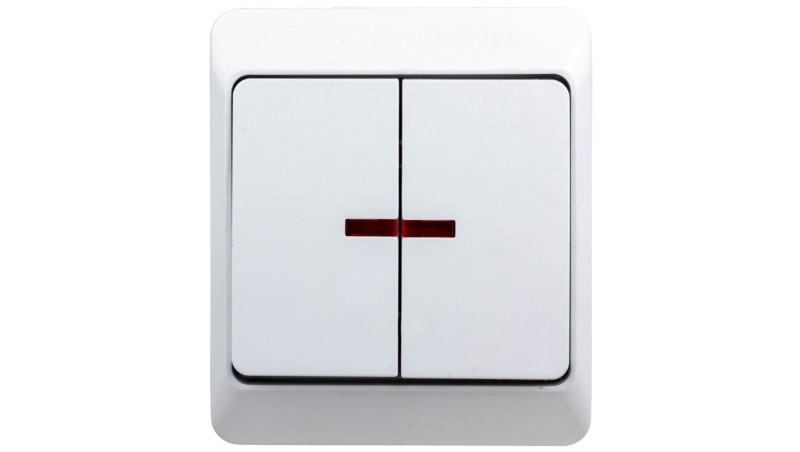 Hermes Łącznik świecznikowy biały IP44 ŁNT-5+n 0342-02 Hermes Łącznik świecznikowy biały IP44 ŁNT-5+n 0342-02