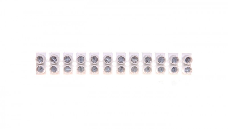 Listwa zaciskowa 12-torowa 16 mm2 biała LTA 12-16.0b 22612216 Listwa zaciskowa 12-torowa 16 mm2 biała LTA 12-16.0b 22612216