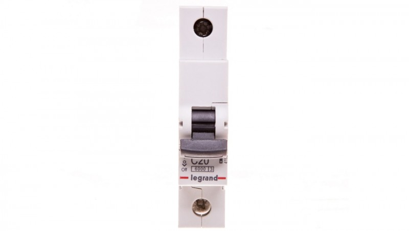 Wyłącznik nadprądowy 1P C 20A 6kA AC S301 RX3 419203