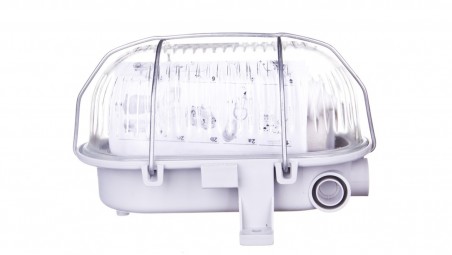 Oprawa kanałowa OVAL 1x 60W E27 IIkl. 230V IP44 SIMETAL 2 121173/EU