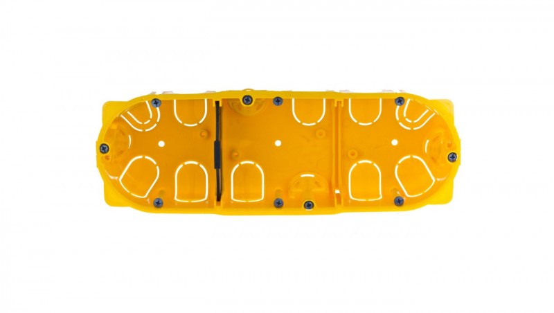 Puszka podtynkowa potrójna regips 213mm 60x40mm GL.40 080043