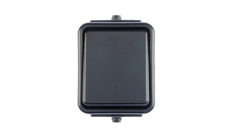 Cedar Łącznik jednobiegunowy hermetyczny IP44 10A czarny WNt-100C WNT100C05