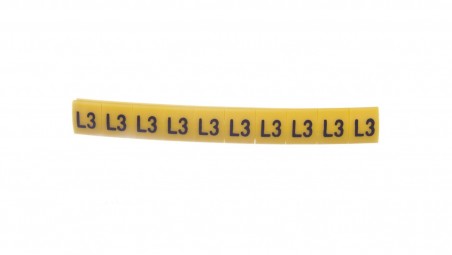 Oznacznik do złączek EZ-5/L3 żółty R34RR-02050306900 /100szt.