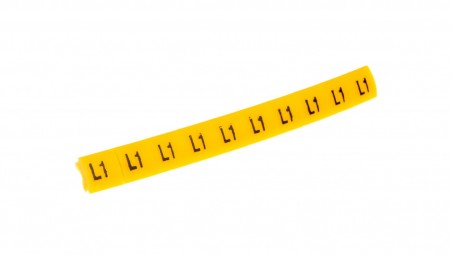 Oznacznik do złączek EZ-6/L1 żółty R34RR-02050105700 /100szt.