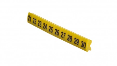 Oznacznik do złączek EZ-5/21-30 żółty R34RR-02050301400 /100szt.
