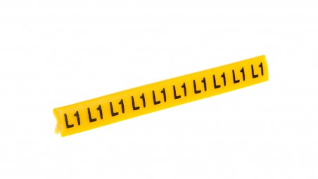 Oznacznik do złączek EZ-5/L1 żółty R34RR-02050306700 /100szt.