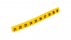 Oznacznik do złączek EZ-6/21-30 żółty R34RR-02050102700 /100szt.