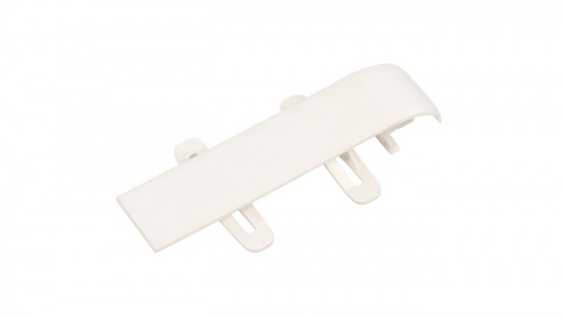 Osłona połączenia podstawy kanału zatrzaskowa DLP 80mm biała 010691 Osłona połączenia podstawy kanału zatrzaskowa DLP 80mm biała 010691