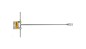 Klucz trzpieniowy nasadowy 10mm długość 400mm 35D035 Klucz trzpieniowy nasadowy 10mm długość 400mm 35D035