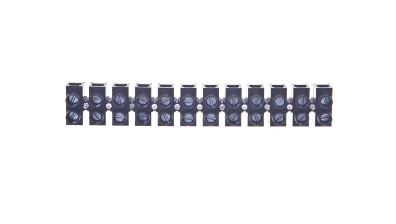 Listwa zaciskowa 12-torowa 10 mm2 czarna LTA 12-10.0d 22512217 Listwa zaciskowa 12-torowa 10 mm2 czarna LTA 12-10.0d 22512217