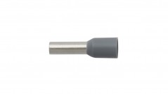 Końcówka tulejkowa izolowana TI 4mm2/10mm szara cynowana TI4L10 /100szt.